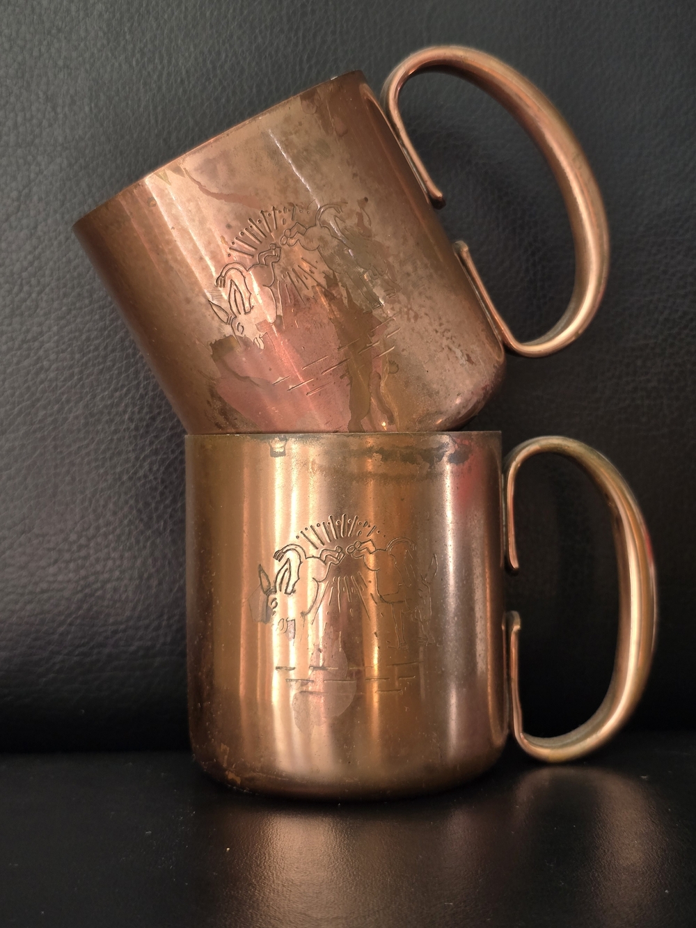 Copper Moscow Mule Mug - Polished Copper Finish
